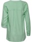 Blouse Byfabianne Stripe Ming Green Mix detail