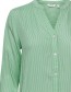 Blouse Byfabianne Stripe Ming Green Mix detail