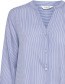 Blouse Byfabianne Stripe Strong Blue Mix detail