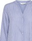 Blouse Byfabianne Stripe Strong Blue Mix detail