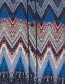 Blouse Byfanila Strong Blue Mix detail