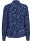 Blouse Byjosa Puff Blue Flower detail