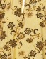 Top Hazel Flower Yelow detail