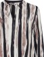Blouse Byihuna V Neck Zwart Mix detail