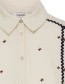 Blouse Byirisa Creme detail