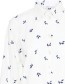 Blouse Byjadis Medieval Blue Leaf detail