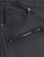 Broek Vegan Bylola Bykiko Deco Zwart detail