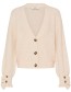Cardigan Byomea Frill Birch Melange