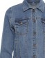 Jas Denim Bypully Mid Blue Denim detail