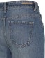 Bermuda Jeans Bykalluna Mid Blue Denim detail