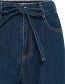 Jeans Bylukan Dark Blue Denim detail