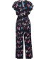 Jumpsuit Bymmjoella Jumpsuit  Zwart Mix detail