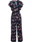 Jumpsuit Bymmjoella Jumpsuit  Zwart Mix detail