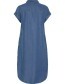 Jurk Bykosmo Mid Blue Denim detail