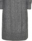 Jurk Bymania Wol Mid Grey Melange detail