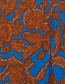 Jurk Byjosa Slit Nebulas Blue Mix detail