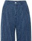 Pantalon Bykanilla Mid Blue Denim detail