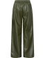 Pantalon Vegan Bydaja Grape Leaf detail