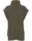 Spencer Poncho Bavalma Olive Night Melange detail