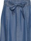 Rok Wide Bykosmo Mid Blue Denim detail