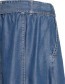 Rok Wide Bykosmo Mid Blue Denim detail