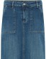 Rok Bykomma Mid Blue Denim detail