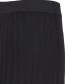 Rok Lang Bymarlin Plisse Zwart detail