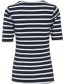T&#8209;shirt ByPamila Stripe White Black detail