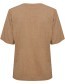 T&#8209;shirt Bypamila Tiger's Eye Melange detail