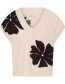 Slipover Byomea Vneck Flower Java