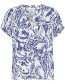 Top Bymmjoella V Blue Paisley