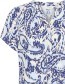 Top Bymmjoella V Blue Paisley detail