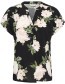 Top Bymmjoella V Black Roses