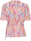 Blouse Bymmjoella Wrap Pink Sachet Mix detail