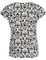 Top Byfalakka Ethnic Zwart detail