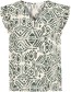 Top Bymmjoella V Frill  Ethnic Sea Spray