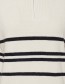 Trui Col Bymilo Stripe Birch Mix detail