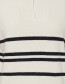 Trui Col Bymilo Stripe Birch Mix detail