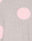 Trui Byomme Dot Light Grey detail
