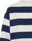 Trui Byotari Stripe Medieval Blue Stripe detail