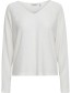 Trui Bysif V Neck Off White