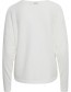 Trui Bysif V Neck Off White detail