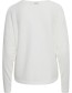 Trui Bysif V Neck Off White detail
