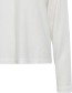 Trui Bysif V Neck Off White detail
