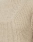Trui Molin Hazelnoot Cement Melange detail