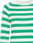 Trui Summer Morla Stripe Green White detail