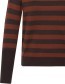 Trui Bymmorla Stripe Long Cuff Brown detail