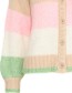 Cardigan Byonero Striped Roseate Spoonbill Mix detail