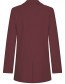 Blazer Lang Suus Bordeaux detail