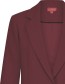 Blazer Lang Suus Bordeaux detail